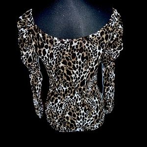 See though likeweight animal prints cute tops